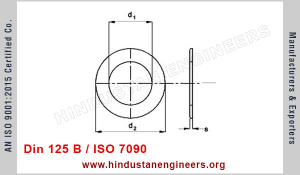 Din 125B Washer / ISO 7090 Washers